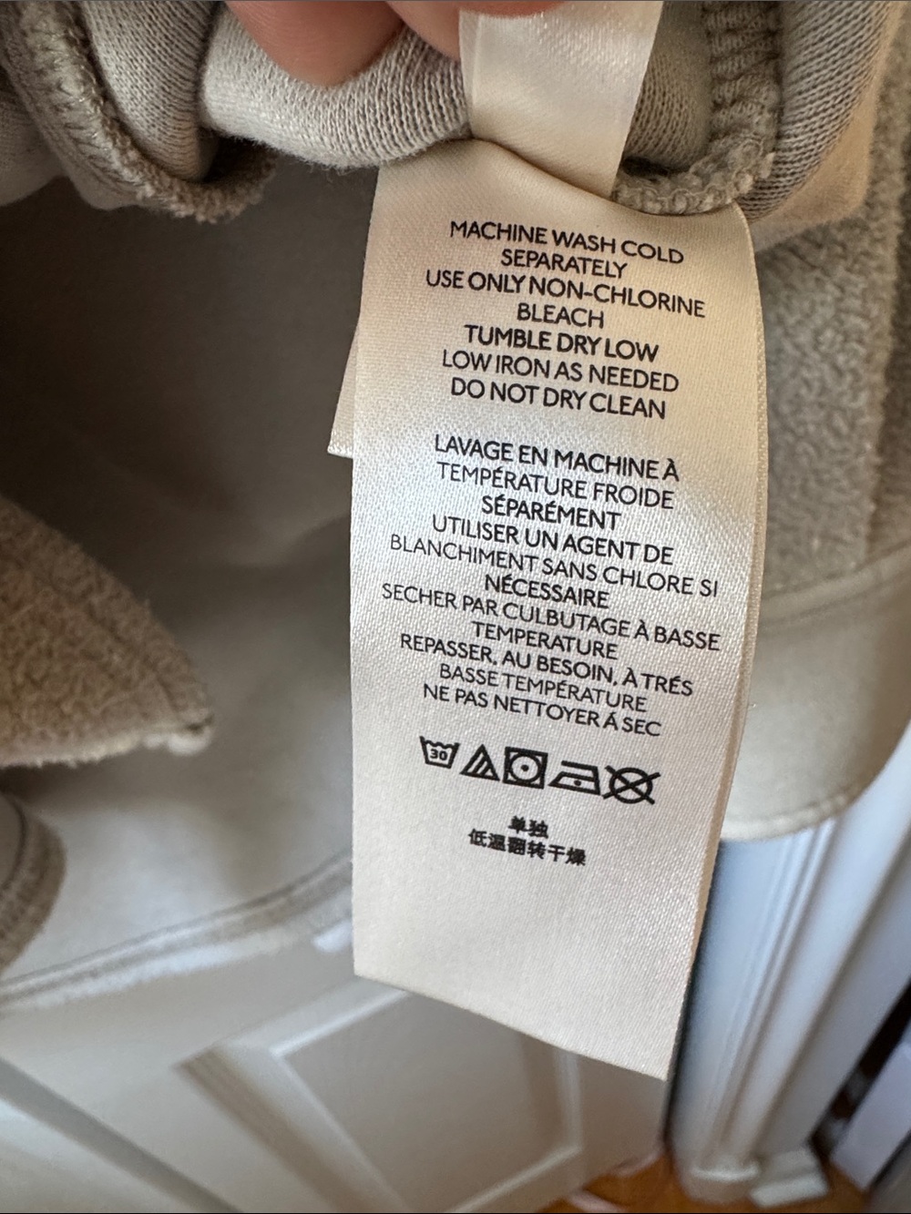 Free People Cream Sherpa Shacket with Pocket Details - Picture 3 of 5